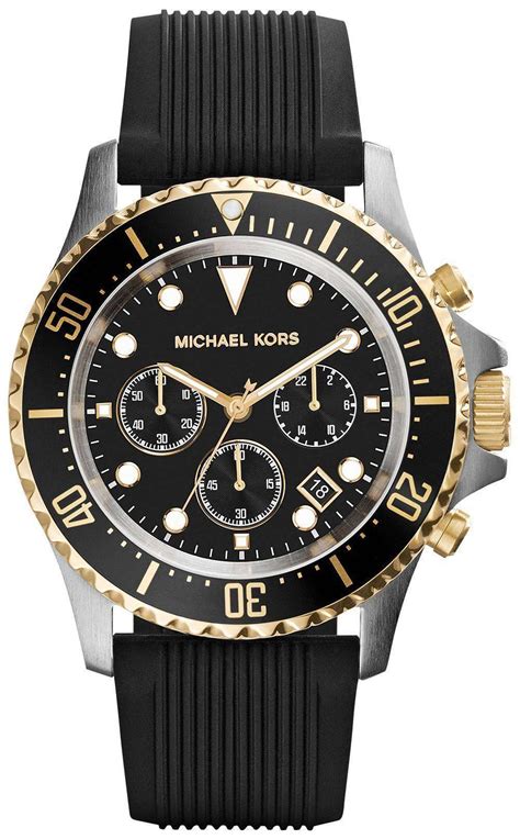 michael kors everest mens watch mk8366|Michael Kors Everest Chronograph Black Dial MK8366 Men's Watch.